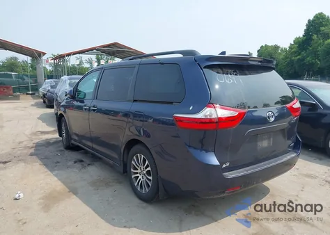 2019 Toyota Sienna Xle 8 Passenger из США, поврежденный, VIN 5TDYZ3DC6KS990649
